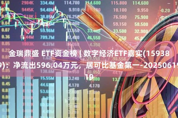 金瑞鼎盛 ETF资金榜 | 数字经济ETF嘉实(159389)：净流出596.04万元，居可比基金第一-20250619